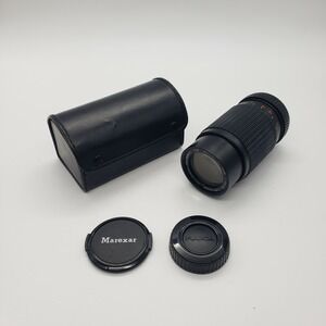 Marexar CX 1:4.5 f=80-200mm MultiCoated Camera Lens for Minolta W/ Original Case
